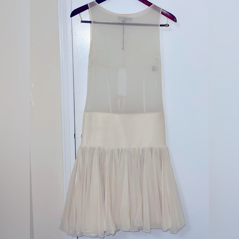 Morgane Le Fay white dress